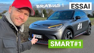 Essai Smart1 Brabus  enfin une vraie compacte électrique sportive [upl. by Kellen]