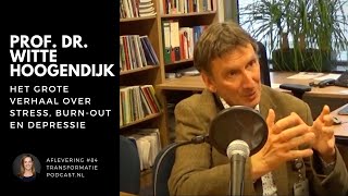 Psychiater Prof Dr Witte Hoogendijk over stress burnout en depressie  Transformatie Podcast 84 [upl. by Quintie]