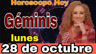 horoscopo de hoy Géminis  Horóscopo Diario  Géminis  28 de octubre de 2024 [upl. by Foushee284]