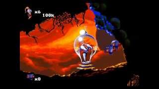 Earthworm Jim 2 Genesis Playthrough  Walkthrough 18 [upl. by Anegroeg]