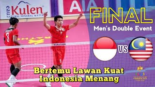 FINAL Bertemu Lawan Kuat 🇮🇩 INDONESIA Vs MALAYSIA 🇲🇾 SEA Games Kamboja 2023 [upl. by Kwang]