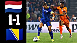 Drama Goals and Epic Action bosnia vs netherlands Highlights [upl. by Elagiba]