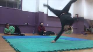 Intense Powermove One handed Elbow Track [upl. by Pry]