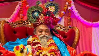 Sadhgurudev Kathiababa  Hindi Satsang  Dol Purnima Mahamahotsav  Haridwar Dham  2024 [upl. by Oba770]