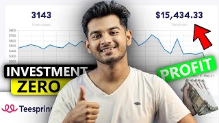 Teespring Se Paise Kaise Kamaye  Teespring Print on Demand  Online Job [upl. by Hersch486]