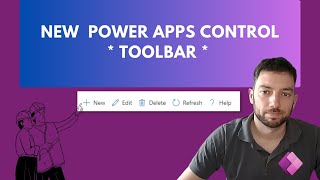 New Power Apps Control  Toobar🛠️ [upl. by Allimac]