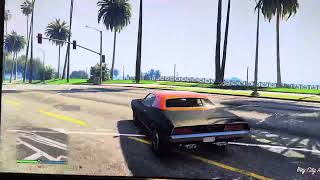 GTA Online Bravado Gauntlet Classic Test Drive  Dodge Challenger [upl. by Binnings503]