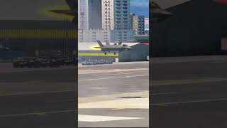 United States Jet F35 Engine Fire emergency on landing [upl. by Roldan200]