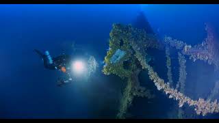 HMHS Britannic Wreck Dive October 2023  Paragon Dive Group [upl. by Averat]