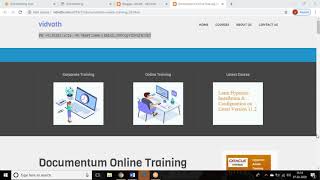 Documentum Online Training [upl. by Dareen]