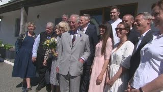 Charles and Camilla meet cast of TV series Doc Martin [upl. by Almeida853]