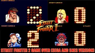 Game Over Super Street Fighter IV  Arcade Edition PC [upl. by Narmi880]