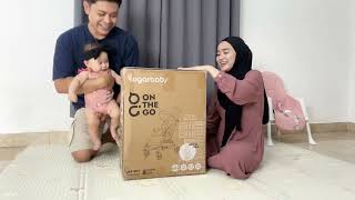 Unboxing Stroller Baru Sugarbaby On The GO [upl. by Delano401]