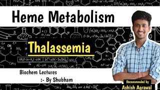 Thalassemia  Heme Metabolism  Biochemistry Lectures [upl. by Tohcnarf]