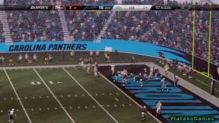 NFL Playoffs 2014  San Francisco 49ers vs Carolina Panthers  2nd Half  Madden 25 PS4  HD [upl. by Lethia688]