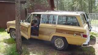 1981 Jeep Wagoneer Limited Pre TuneUp [upl. by Sile797]