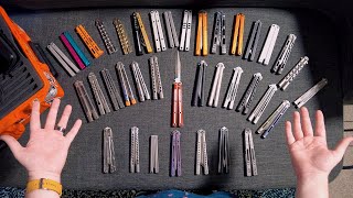 My ENTIRE Balisong Collection in 2022 🔥 [upl. by Allan]