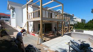 Extension of the house Ponsonby Auckland 2 [upl. by Brine]