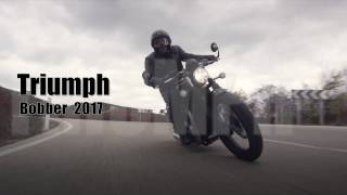 2017 Triumph Bonneville Bobber First Ride Review  Ultimate Motorcycling [upl. by Ayimat]