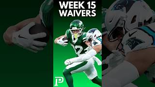 TOP FANTASY FOOTBALL WAIVER WIRE ADDS WEEK 15 nfl fantasyfootball [upl. by Onder]