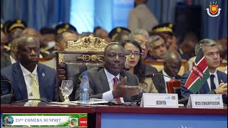 🚨William Rutos speech 23rd COMESA Summit BURUNDI [upl. by Roman]