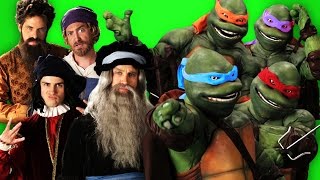 Artists vs Turtles ERB Behind the Scenes [upl. by Brout]