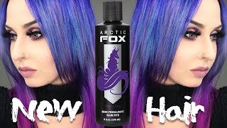 Galaxy Ombre Hair avec ARCTIC FOX [upl. by Chrotoem]