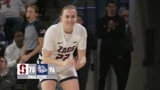 Highlights Womens Basketball vs 3 Stanford [upl. by Noella]