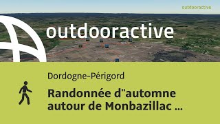 Randonnée dautomne autour de Monbazillac le 11 novembre 2024 [upl. by Axe]