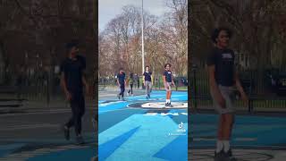 These boys were running 5s at Clapham Common basketball court basketball basketballislife [upl. by Faunie607]