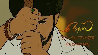 MERSAL Adirindhi Telugu Teaser Animated Version  MERSAL Movie  Thalapathy Vijay [upl. by Imac]