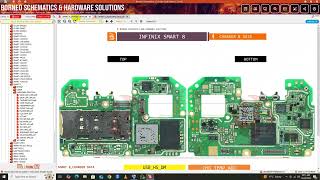 Smart 8 Charging ways Borneo Schematic  x6525 charging ways  Sk mobile repairing lab [upl. by Mauve747]