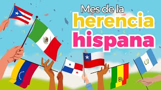 Mes de la herencia hispana para niños  Descubre la magia de la cultura hispana [upl. by Anaxor]