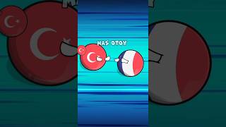 Negara Yang Sering Bertengkar part 52 shorts countryballs [upl. by Nylorahs]