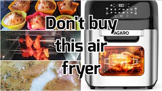 Dont buy this product before watching this video  agaro air fryer review air fryer recipes [upl. by Fotinas490]