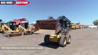 1996 New Holland LX 465 Skid Steer Loader [upl. by Sylera167]