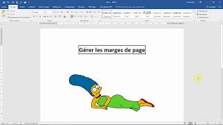 Comment gérer les MARGES de page dans WORD  Cours Word gratuit [upl. by Ahsad112]