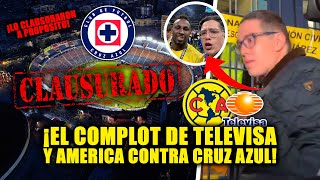 🚨 ¡LA VERDAD DETRÁS DE LA CLAUSURA DEL ESTADIO AZUL ¿DÓNDE JUGARÁ CRUZ AZUL ¡NO LO VAS A CREER 🚨 [upl. by Branca]