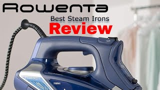 REVIEW ON THE ROWENTA IRON  STOP BUYING CHEAP IRONS [upl. by Ecam]