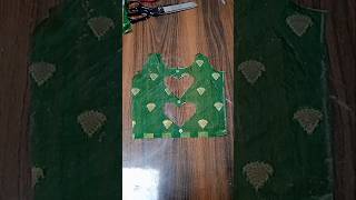 blouse design cutting blouse ke back gle ki design youtube diy shorts fashion ✂️🧵 [upl. by Alvira555]