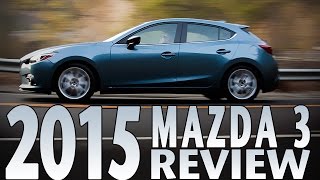 Watch the 2015 Mazda 3 in Action Review and Test Drive [upl. by Rayshell]