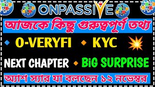 Onpassive Today New Update information  Onpassive New Update Today  Onpassive New Update [upl. by Soloman]