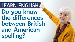 British English amp American English SPELLING DIFFERENCES [upl. by Olnee481]