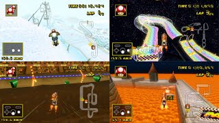 All 200cc Nintendo Track World Records in 2022 [upl. by Dranek]