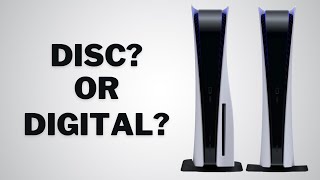 PS5 vs PS5 Digital Edition  Which One Should You Buy [upl. by Lotsyrk]