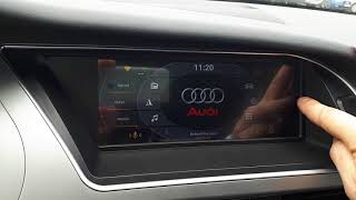 Головное устройство RSNAV для Audi A4 A5 Q5 [upl. by Ahtiek]