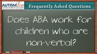 Is ABA Effective for Nonverbal Children [upl. by Amein]