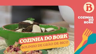 Receita VEGANA bolinho de grãodebico é um clássico delicioso  Band Receitas [upl. by Suiradal]