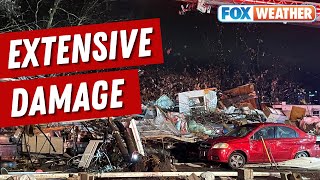 Deadly Tornado Outbreak Leaves Major Damage In Tennessee Kentucky [upl. by Cati]