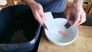 Hp printer ink jet cartridge repair hack Fix a broken dried ink print cartridge head This works [upl. by Kruger]